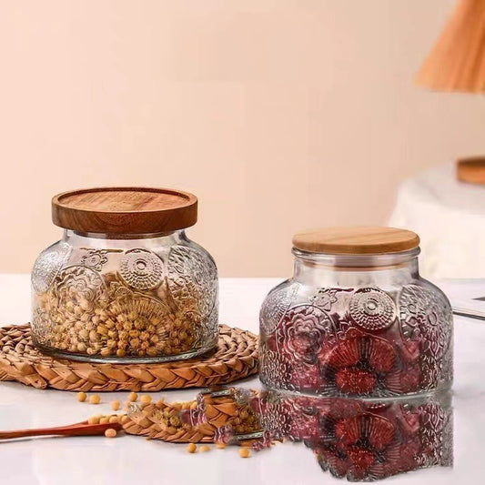 Glass Storage Jar