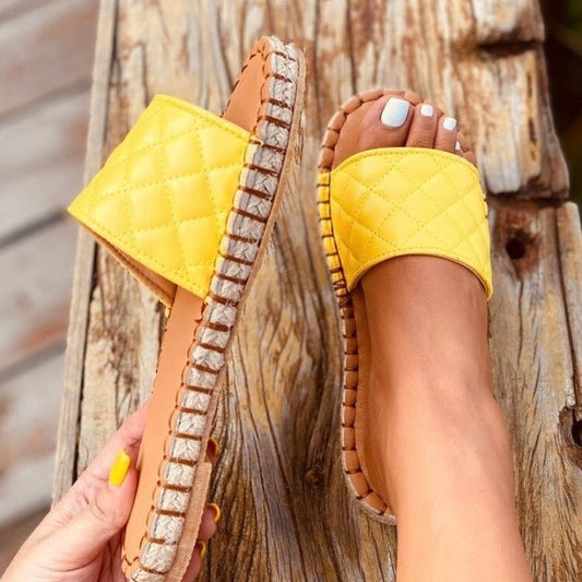 Natural Trim Sandals
