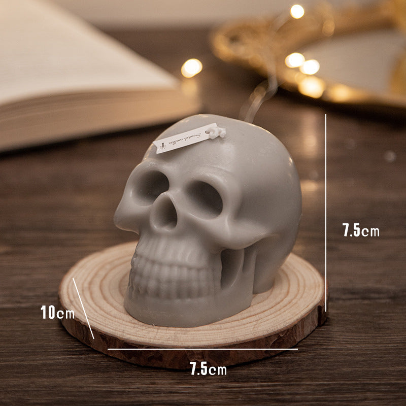 Skull Aromatherapy Candle Handmade
