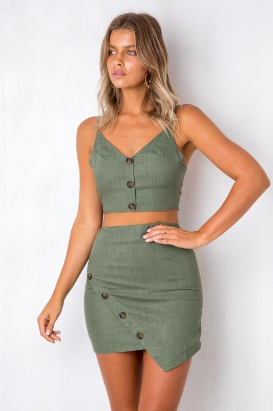 Skirt Two-Piece Suit