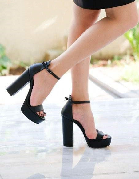 Suede Strappy heels