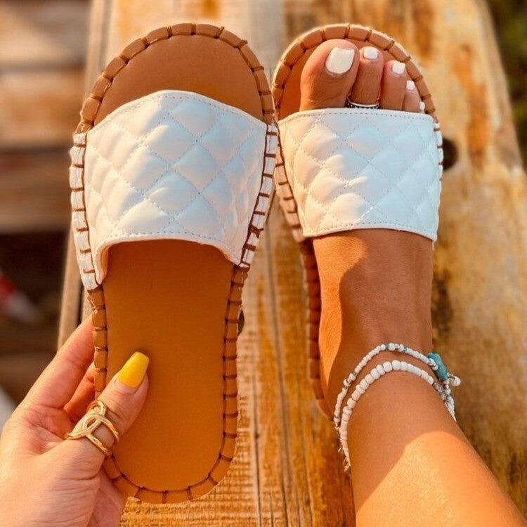 Natural Trim Sandals