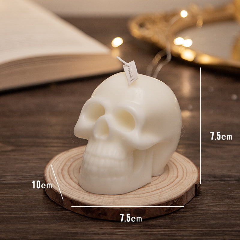 Skull Aromatherapy Candle Handmade