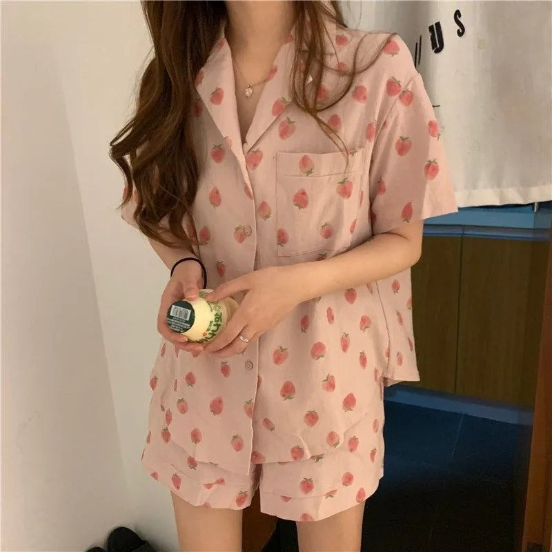 Pyjamas Cute Foundation Love Short Set