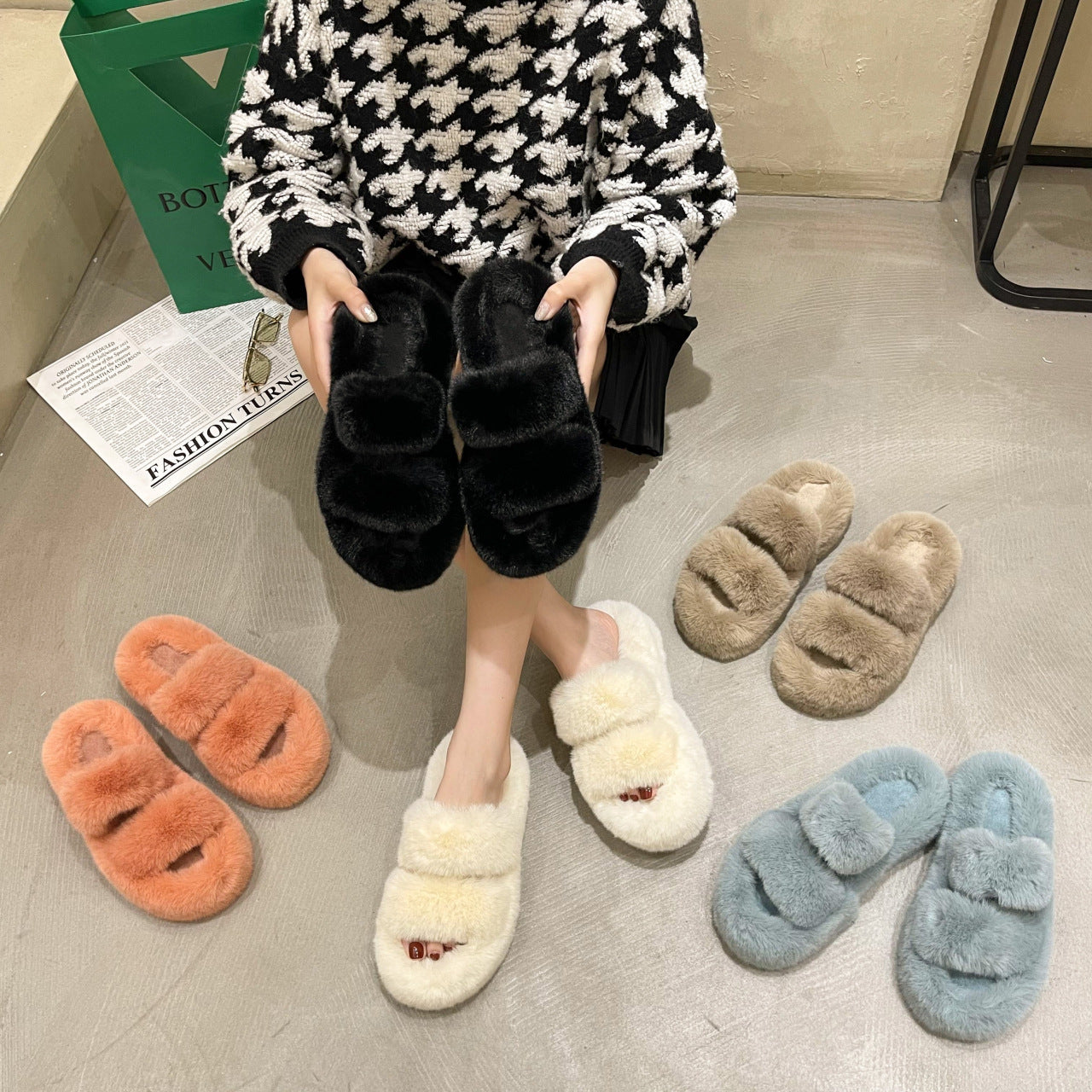 Fluffy Slippers