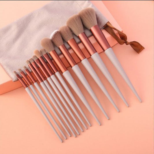 Ultimate 13-Piece Makeup Brush Set — Flawless Foundation, Concealer, Blush & Eyeshadow Brushes for Professional Results