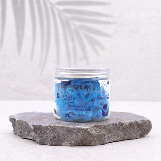 Fruity Blueberry Whipped Soap