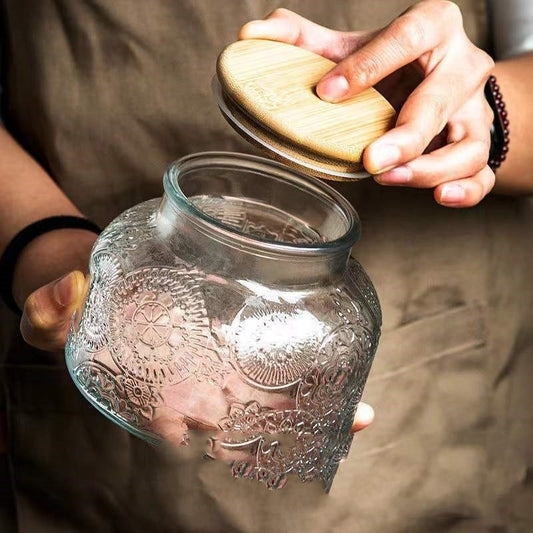 Glass Storage Jar
